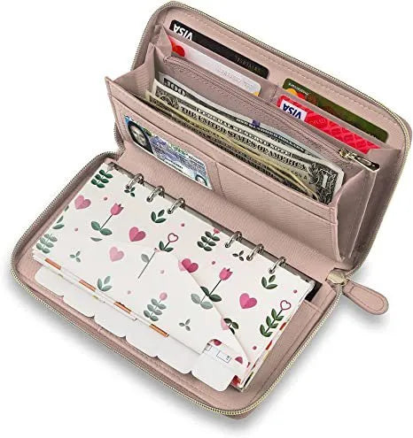 Anti-theft RFID blocking card holder wallet in PU leather with multiple colour options