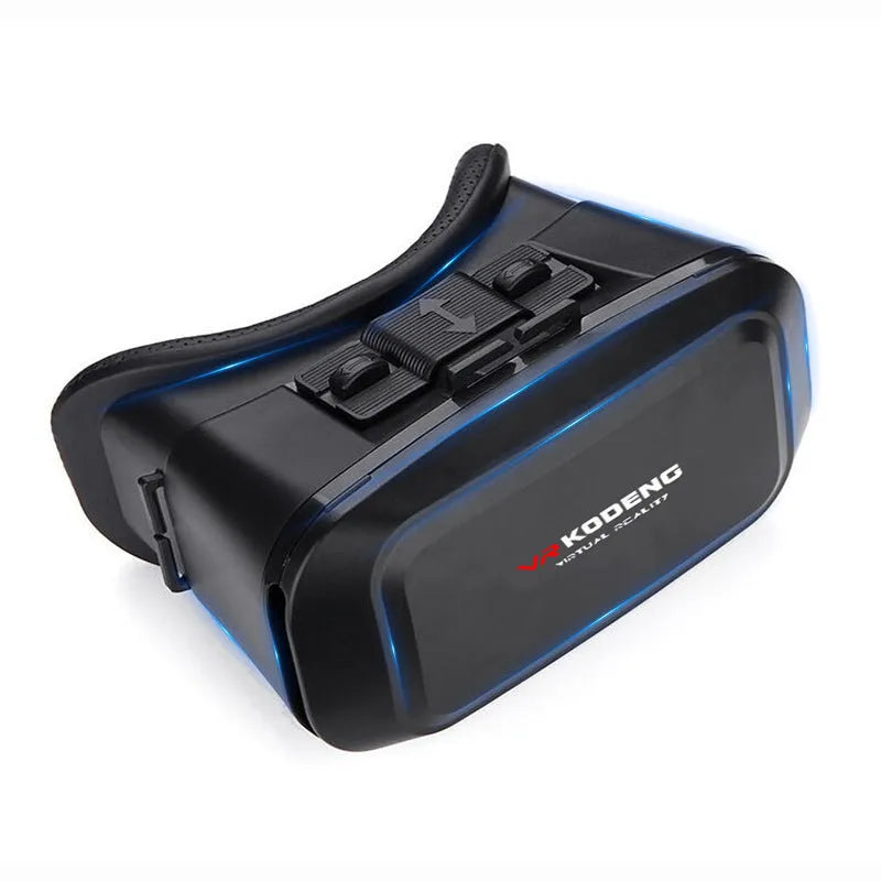 K2 Smart VR Glasses in black resin, head-mounted display for 4.7-6.9 inch smartphones, with pupil distance adjustment
