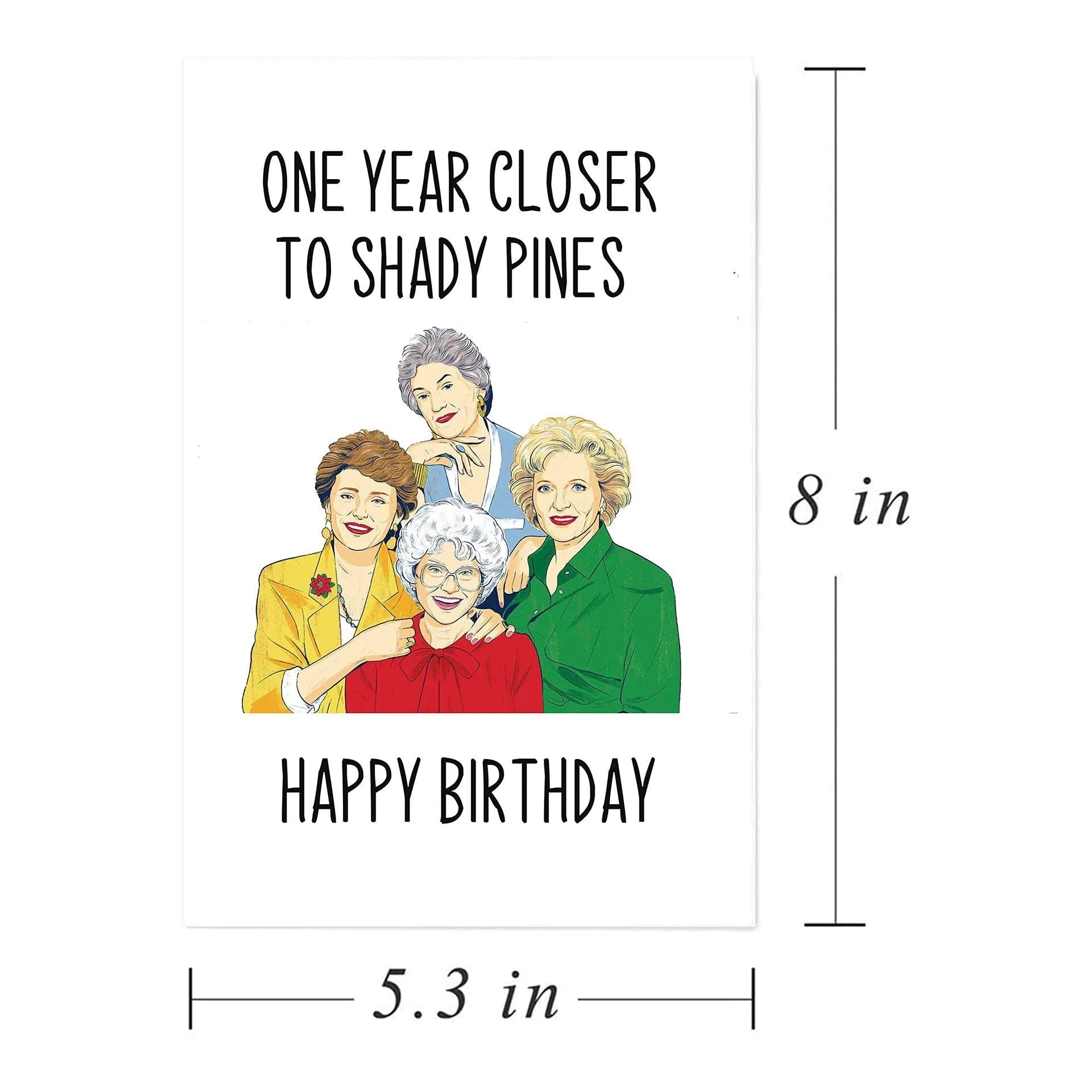 Simple printed birthday greeting cards with coloured envelopes in kraft, pink, purple, red, yellow and balloon styles