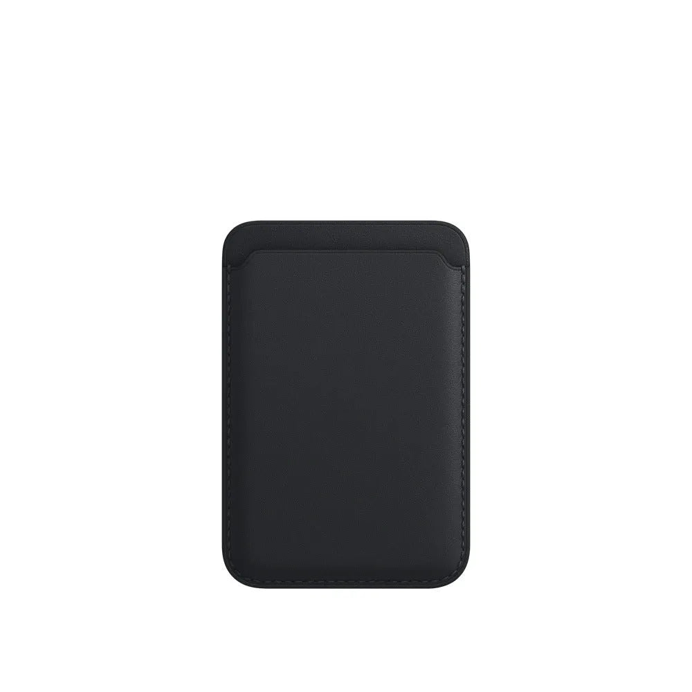 Magnetic card holder iPhone case in PU leather with MagSafe compatibility in multiple colour options