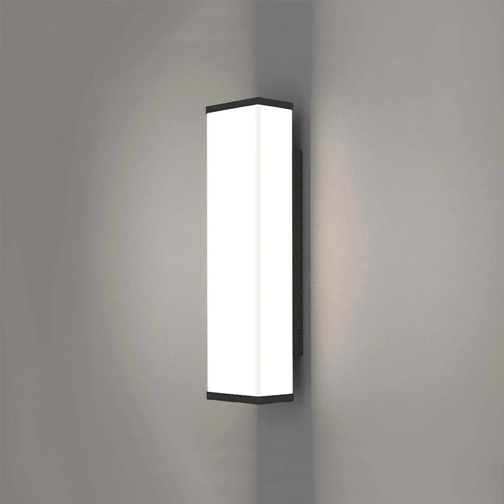 60cm stainless steel outdoor wall light with IP65 waterproof rating and integrated LED light source