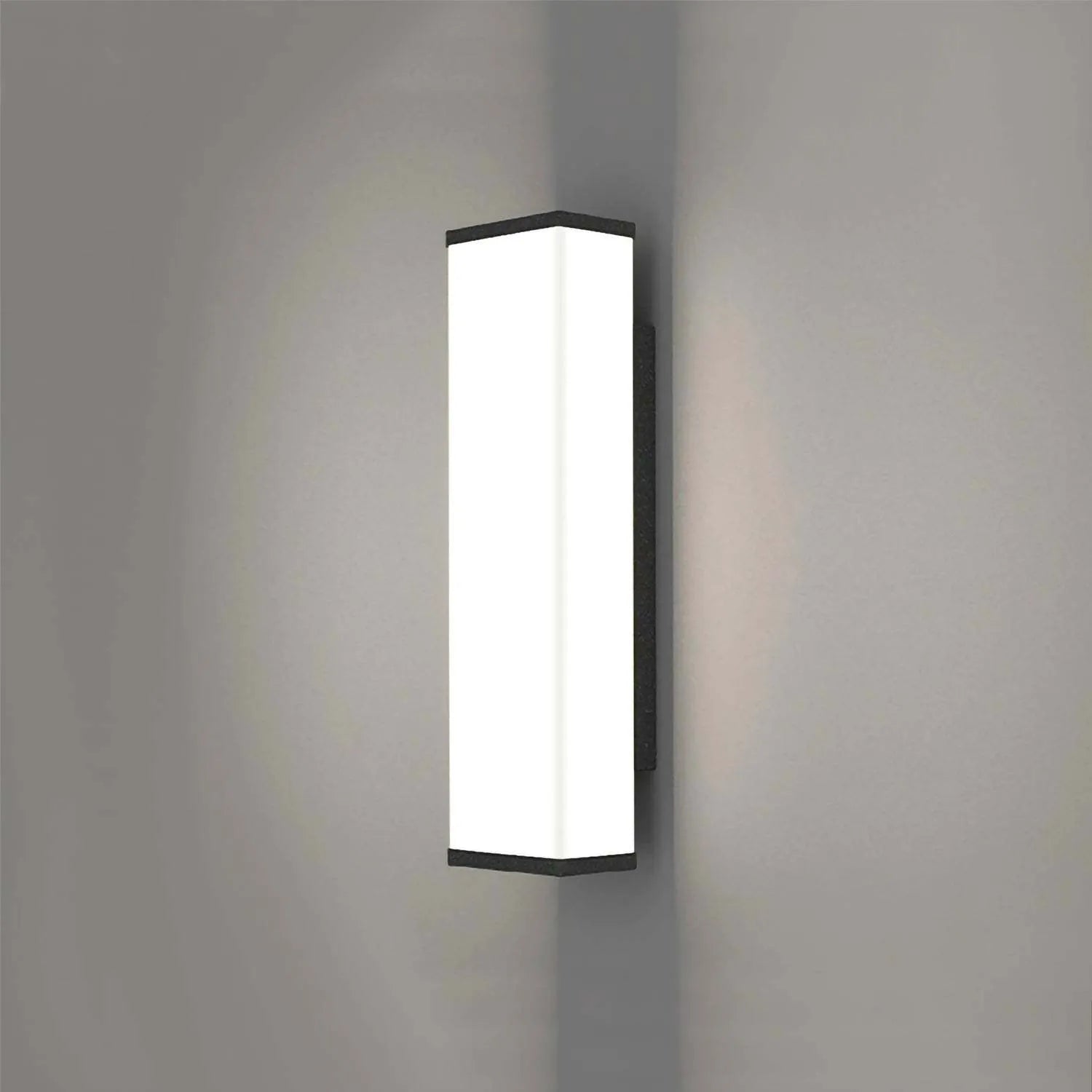 60cm stainless steel outdoor wall light with IP65 waterproof rating and integrated LED light source