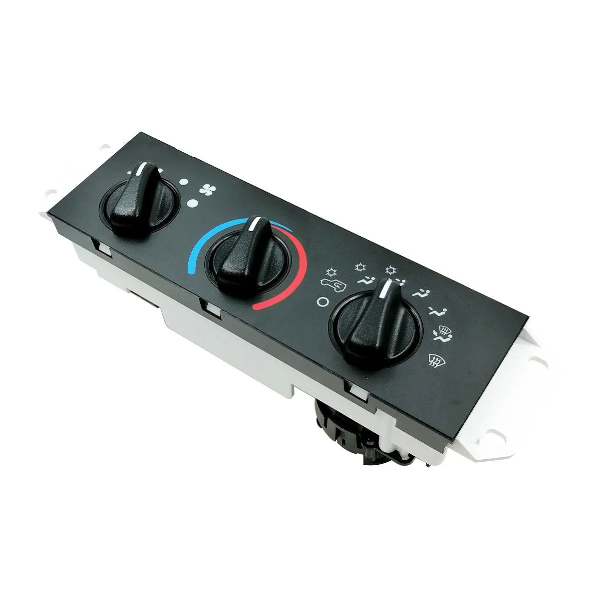 Black automotive air conditioning control panel for Jeep Wrangler 2005-2006, OE 55056558AA