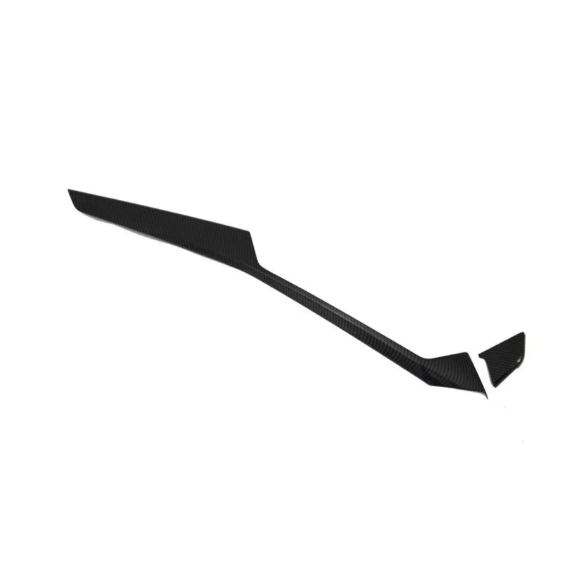 Black ABS centre console cup holder trim piece for 2019 BMW X5 interior