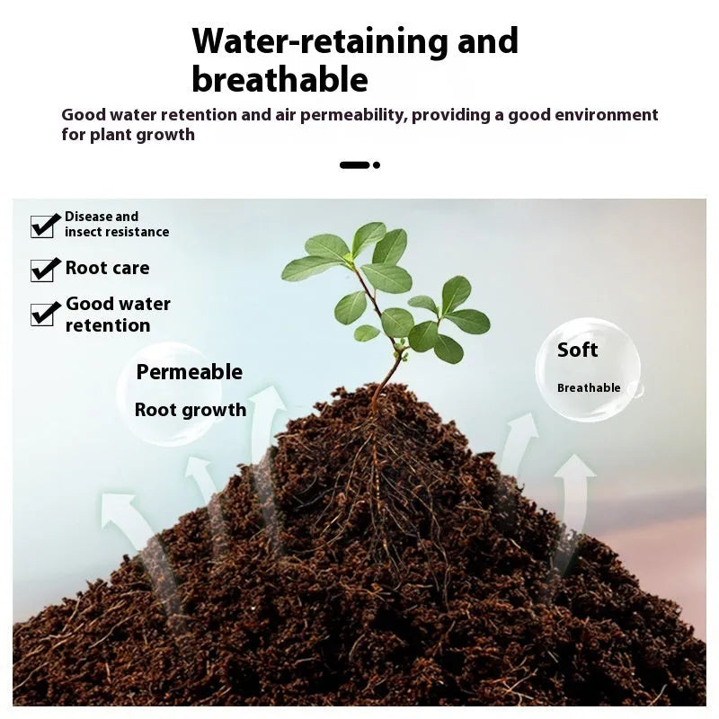 Nutrient soil medium vegetable planting and seedling blocks with various size specifications