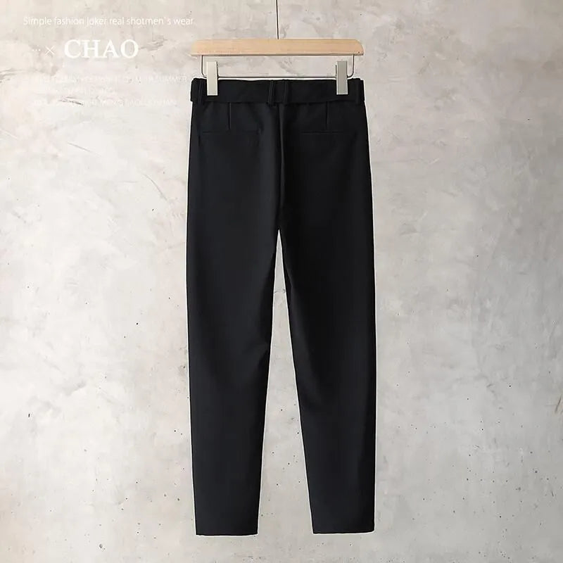 Boys slim straight wool trousers in tapered fit available in multiple colours and sizes