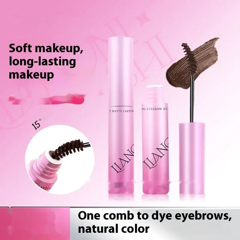Eyebrow cream container showing 4.5g content with colour options for brow definition