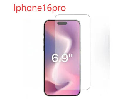 Tempered glass screen protector with 9H hardness for smartphones on a clean surface.