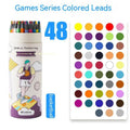 Zhenglin Sports Series colour pencils in 24 and 36 colour sets with paper barrels