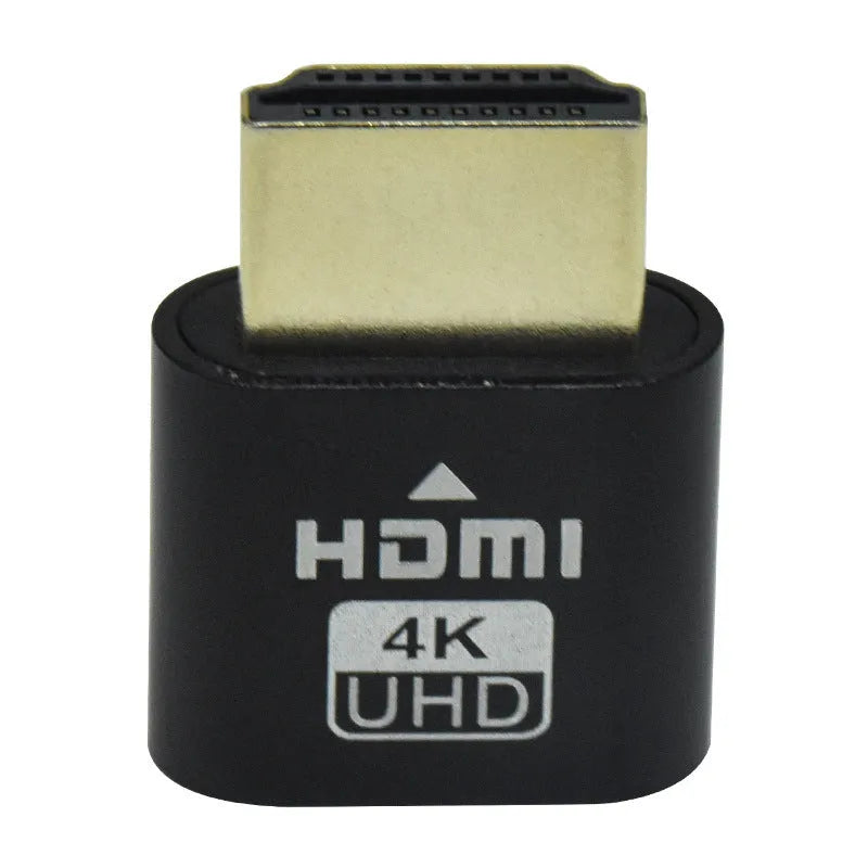 HDMI graphics card dummy plug with virtual display function in multiple metal interface colours