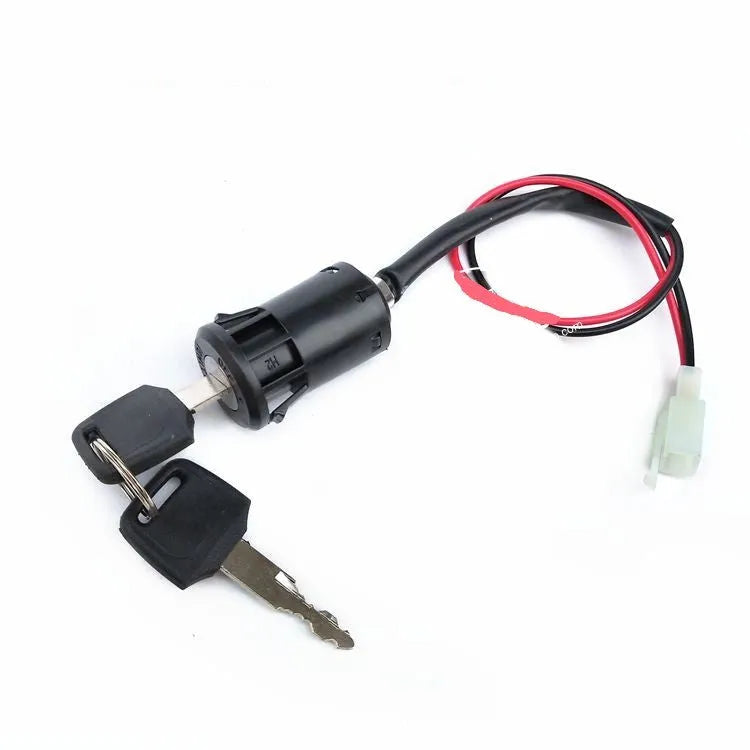 Waterproof electric car door lock with plastic housing for central locking systems