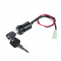 Waterproof electric car door lock with plastic housing for central locking systems