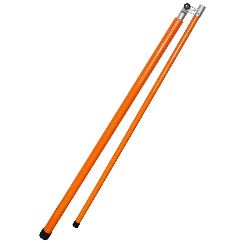 Telescopic cargo truck height measuring rod shown extended, with clear measurement scale visible.