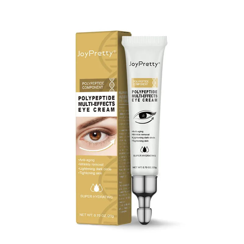 20g peptide anti-dark circle eye cream jar for puffiness reduction and universal skin types