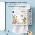 Disposable soft towel roll with removable sheets, 100-count pack