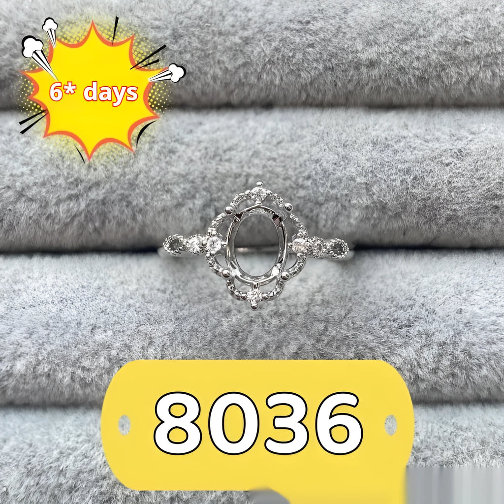 Oval denier ring with five-pointed star design in electroplated copper Korean style jewellery