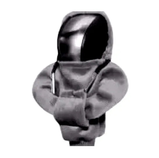 Cloth car gear shift knob cover in multiple colours, shown with 13cm by 8cm dimensions.