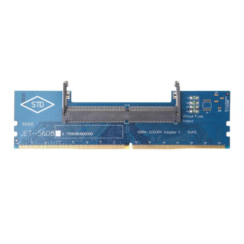 DDR4 laptop to desktop memory adapter card in electrostatic bag