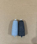 Electric foot grinder with grinding heads for pedicure and exfoliation