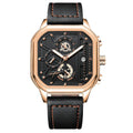 Men's sports quartz watch with 8mm thick belt-style strap in multiple colour variations