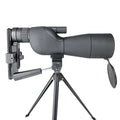 Bird watching monocular zoom telescope 25-75X 500mm focal length 60mm aperture in black