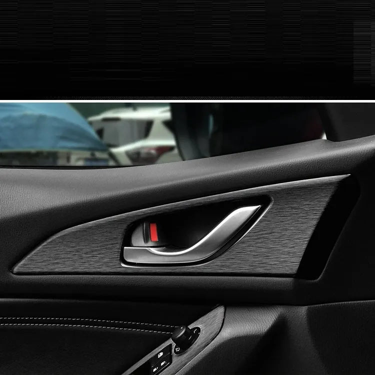 Unksera car interior decorative film sticker kit for centre console and instrument panel modification