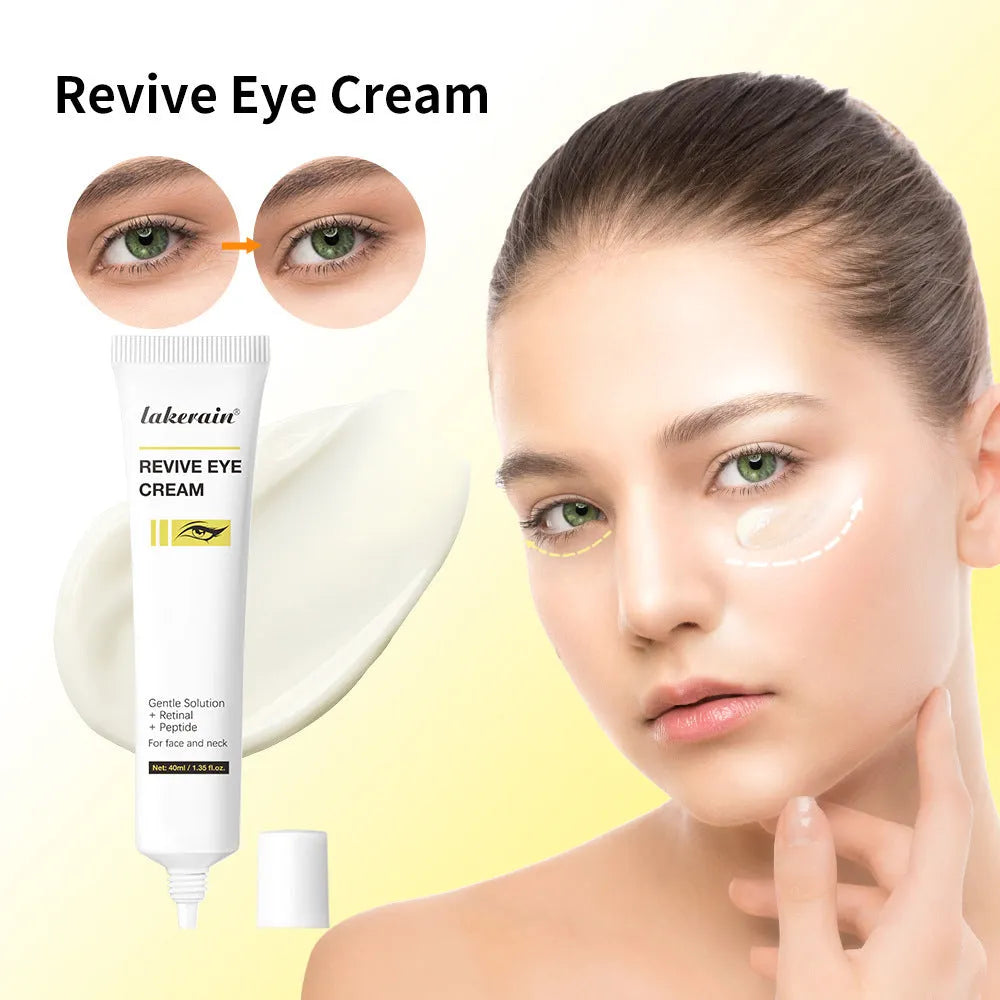 40ml tube of eye cream for treating dark circles, fine lines, and under-eye bags.