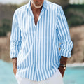 Men's 3D printed floral pattern plaid shirt with loose fit and short sleeves
