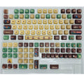 Capabala PBT Girl MOA Height 130 key ABS mechanical keyboard keycap set
