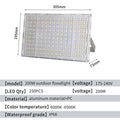 LED floodlight outdoor waterproof ultra bright for industrial workshop or courtyard