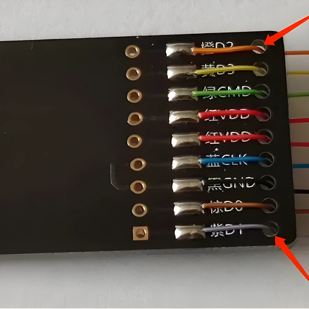 EMMC read/write tool for car audio host maintenance on BMW Mercedes Audi Porsche vehicles