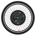 Imotor 3.0 black alloy hub motor wheel for electric bicycle conversion to mountain bike