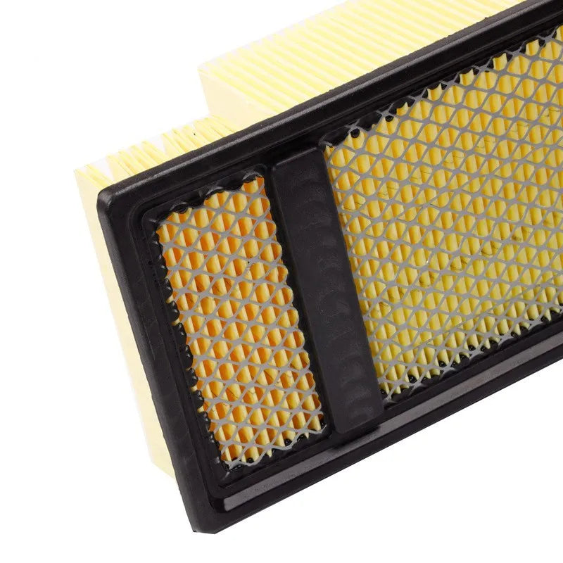 Dodge Ram pickup truck replacement air filter cartridge showing dimensions.