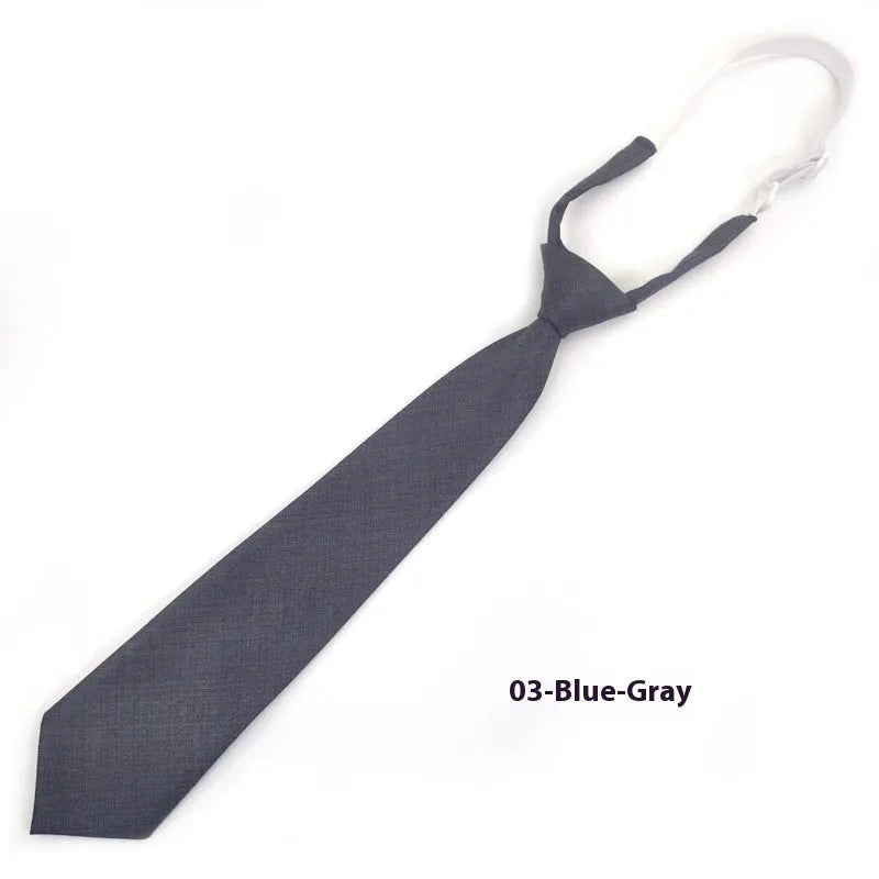Solid colour cotton bow tie for men in arrow-type style on a white background.