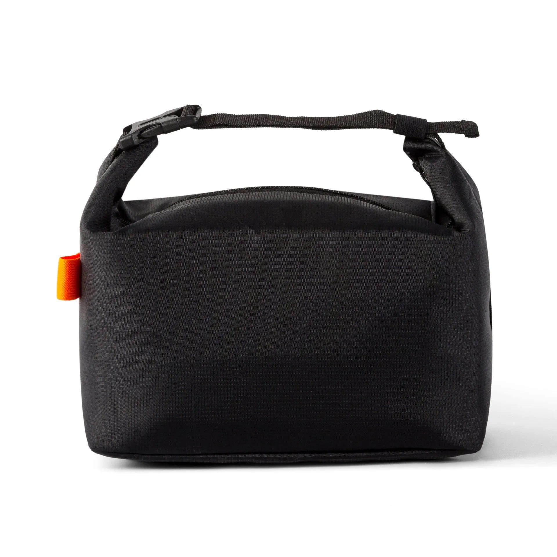 Japanese-style insulated lunch bag in Army Green colour with wide top opening.