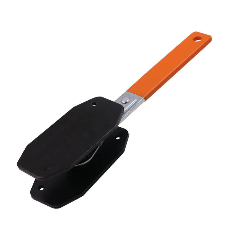 Galvanised disc brake piston compression separator wrench in blue and orange colour options