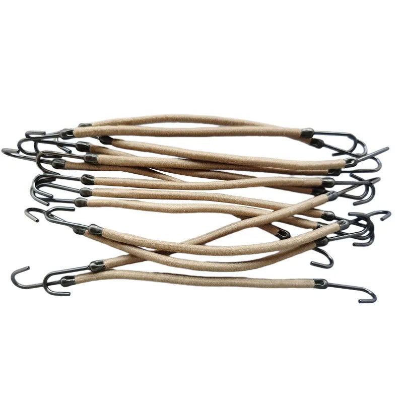 Double hook wig hair tools in black, dark brown and light brown colours