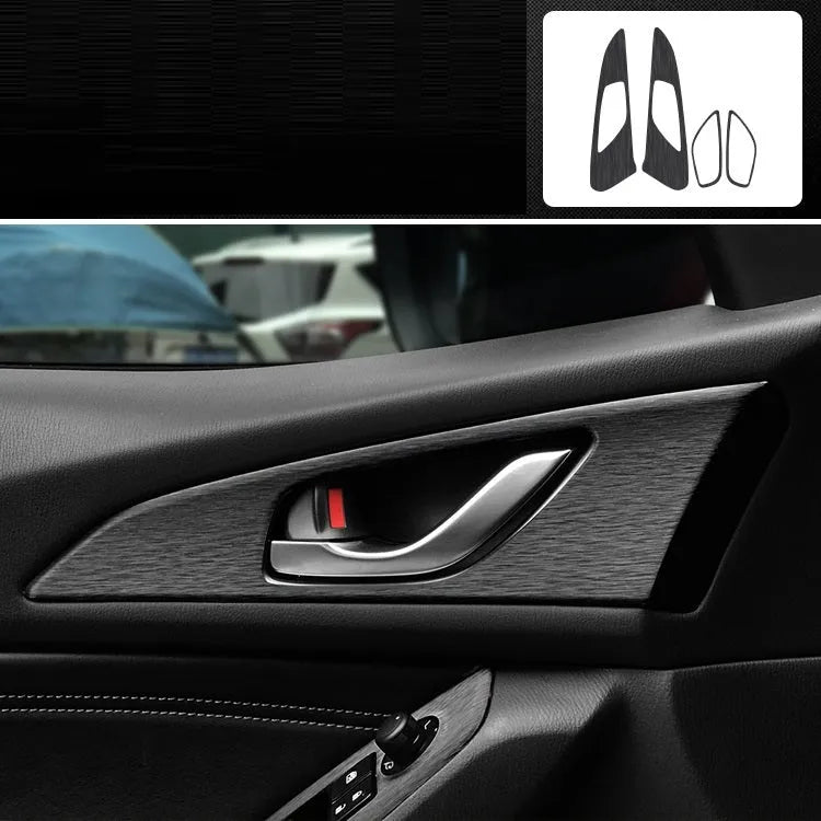 Unksera car interior decorative film sticker kit for centre console and instrument panel modification