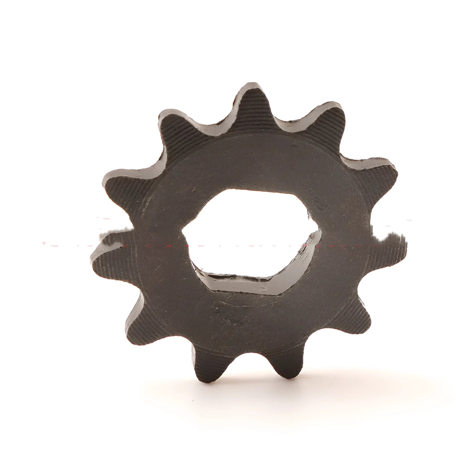 Motorcycle 11-tooth cast iron reduction spur gear with non-circular profile for 25hT8F chains