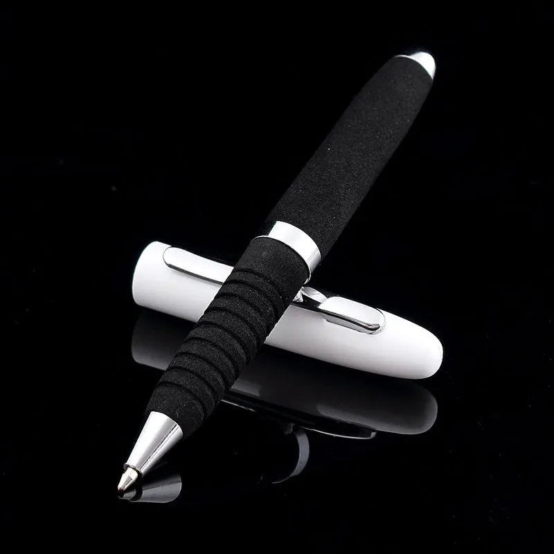EVA metal cap ballpoint pen with 1.0mm tip showing seven colour options