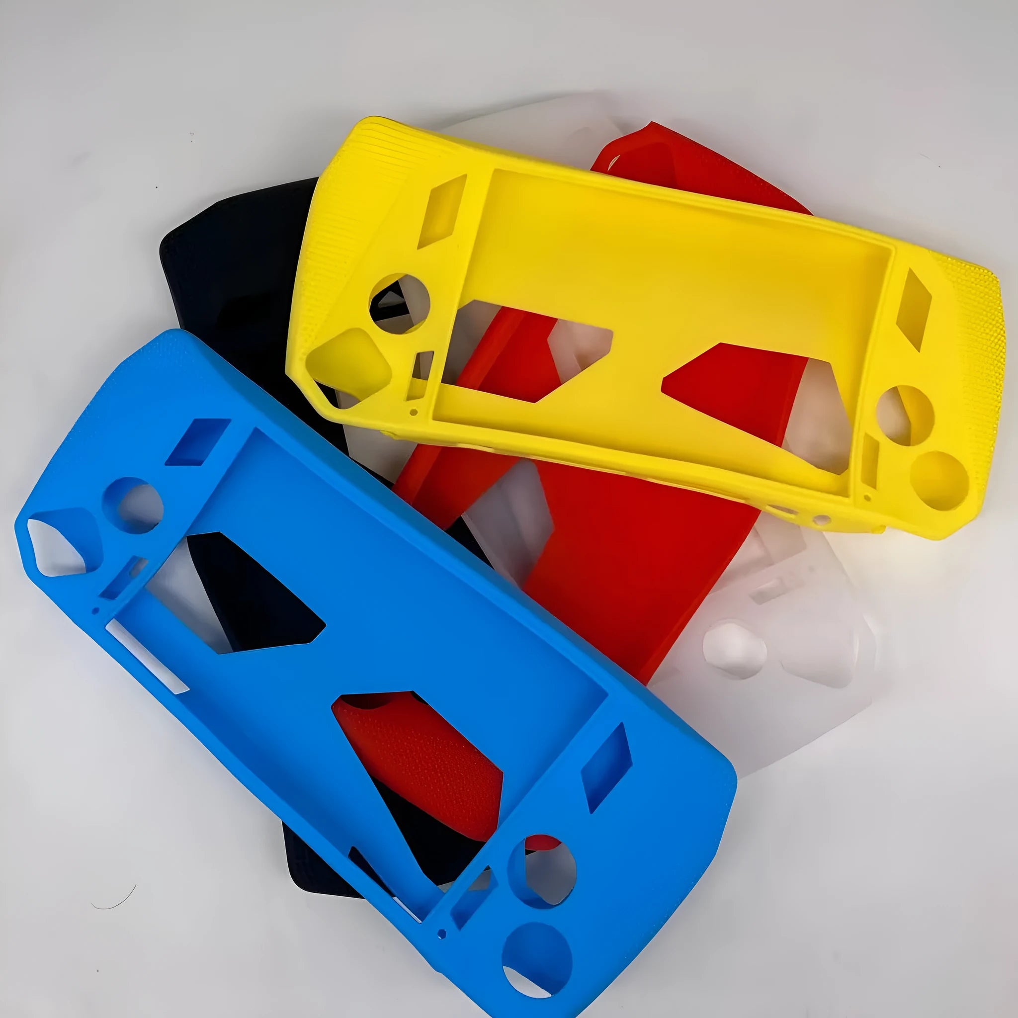 Game host silicone case in six colours black blue pink red white yellow plastic protective cover