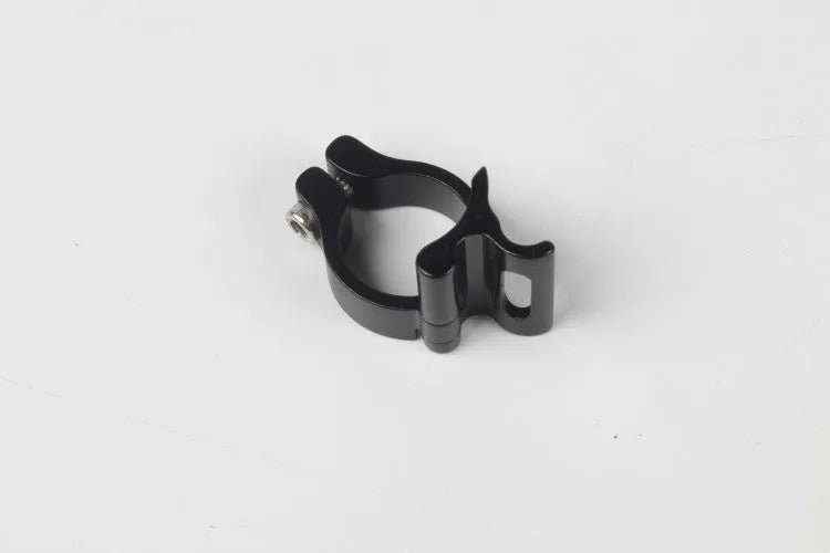 Black aluminium alloy clamp ring measuring 28.6mm for vehicle repair applications
