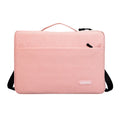 New Fashion Light Liner Laptop Bag Oxford Cloth Shockproof 11-16 Inch Urban Simple Solid Colour Neutral Computer Bag for Men Women Black Gray Pink Seam Detail