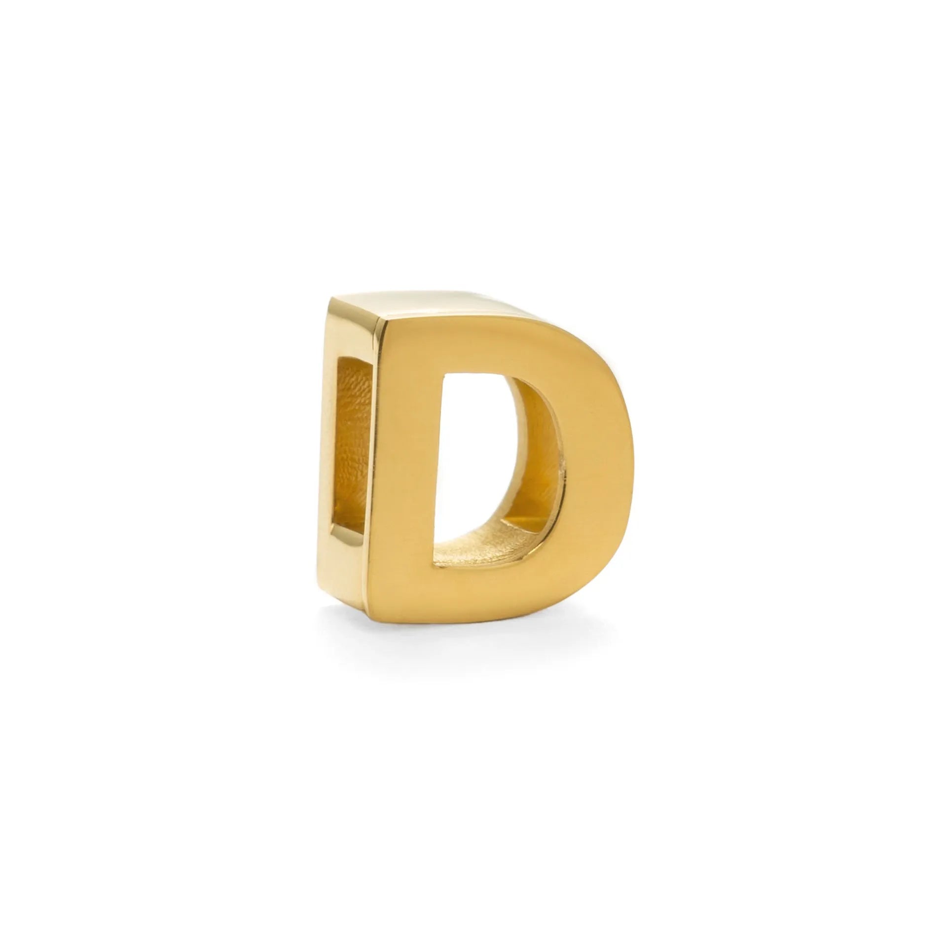Titanium steel number and letter necklace with gold electroplated finish on grinding chain design