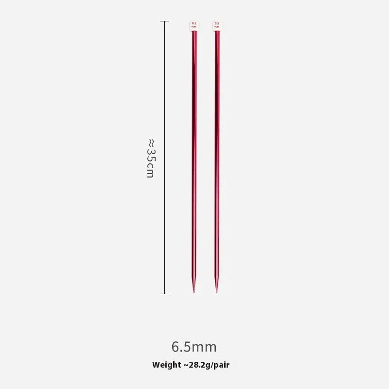 14-size crochet hook set with lengthened design and protective caps arranged by size