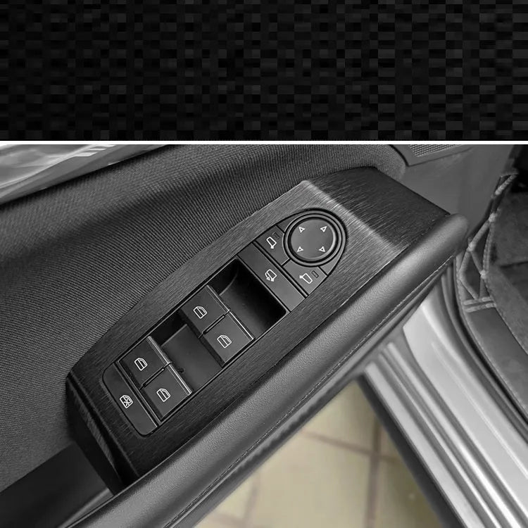 Unksera car interior decorative film sticker kit for centre console and instrument panel modification