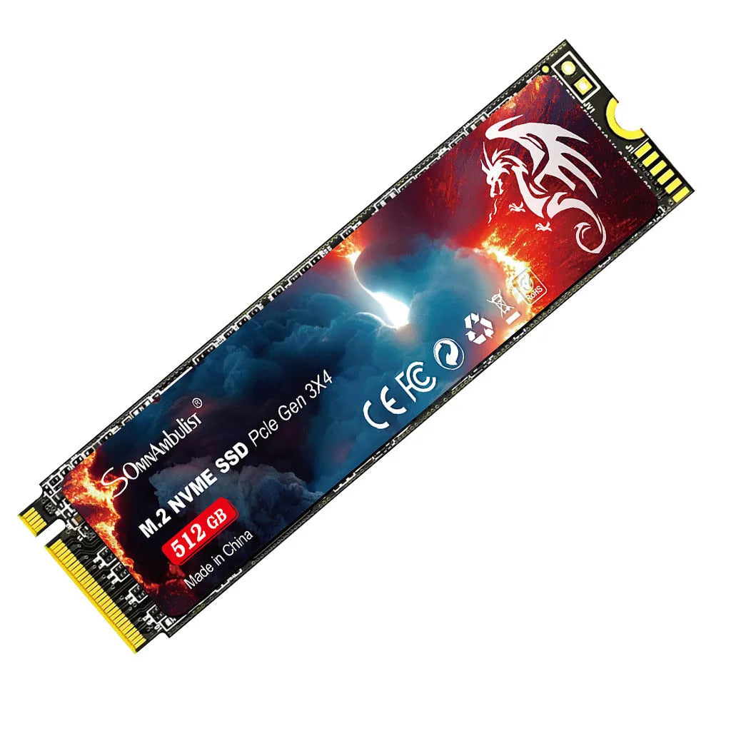 M2 solid state drive for desktop computers with 80x22mm dimensions and PCIe 3.0 interface