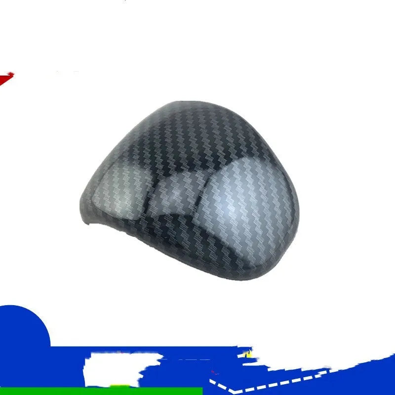 Smart RunK3 carbon fibre pattern gear shift cover for automotive interior installation