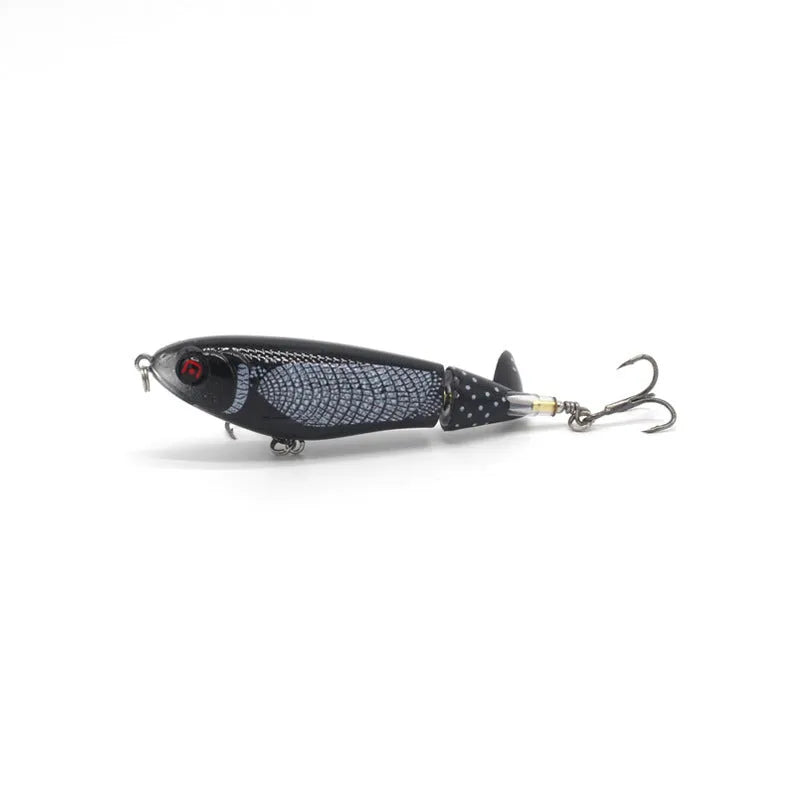 7.5cm artificial fishing lure with bionic design showing multiple colour options