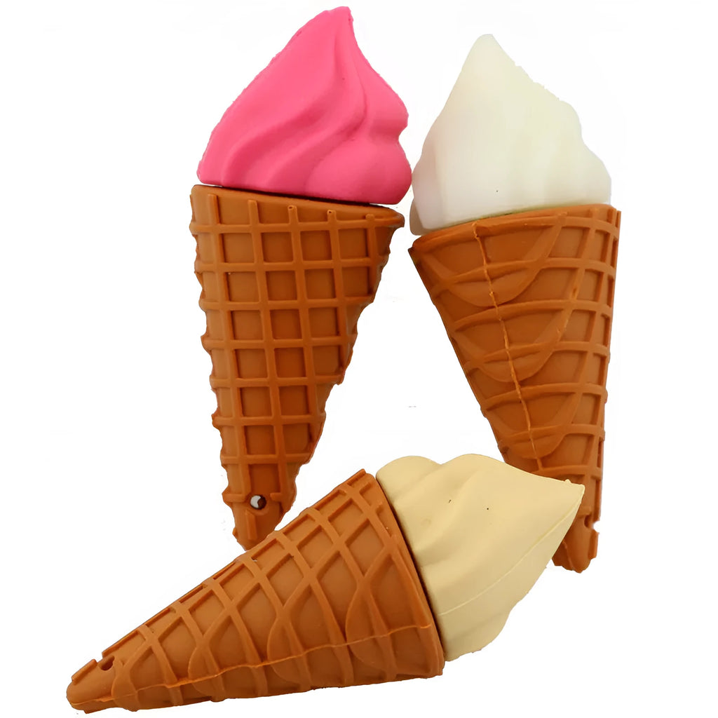 Mini ice cream design USB flash drive in lotus root pink or pink colour with USB connector